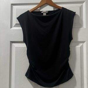 H&M Black Drape Women's Blouse